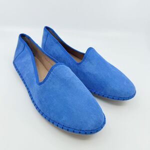NEW J. Jill Marina Flats Cyan Stone Citron Slip On FLATS WOMEN 10‎